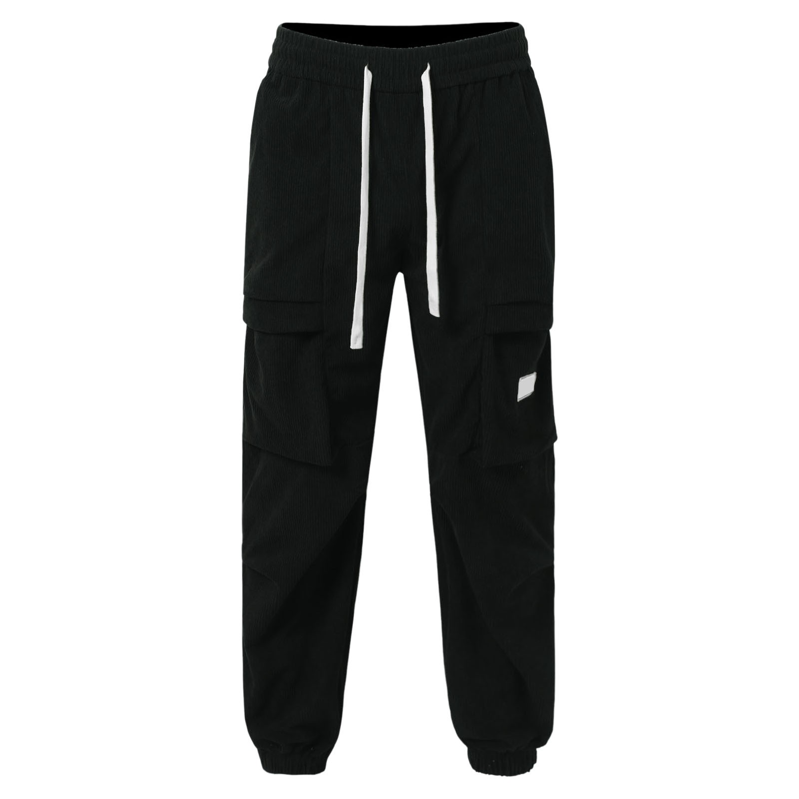 thumbnail image 4 of Pantalones cargo para hombre - Pantalones utilitarios para trabajo al aire libre - Poliéster, resistentes, múltiples bolsillos, tallas S-XXL, 4 of 8